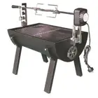 Jumbuck Rondo Mini Charcoal Spit Roaster Outdoor BBQ - Electric