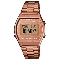 在飛比找Yahoo奇摩購物中心優惠-CASIO 大錶面簡約酒桶型數位錶(B-640WC-5A)-