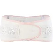 [Generic] Postpartum Pelvis Belt Pelvic Posture Correction Belt Double Mesh Breathable Hip-Up Postpartum Recovery Band for Adult Female Pregnant (Pink XLarge)