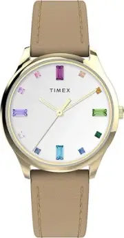 Timex Modern Easy Reader 32mm Leather Ladies Watch