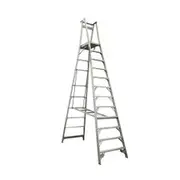 INDALEX 150kg Pro 12 Step Aluminium Platform Ladder PROP15/12