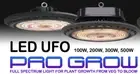 Pro Grow UFO LED Full Spectrum Grow Lights