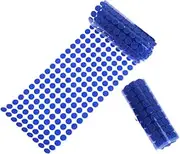 HOMSFOU Strong Adhesive Dots 900 Pcs Round Hook Tape Blue for DIY Wall Stickers