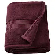 FREDRIKSJÖN bath sheet, deep red, 100x150 cm