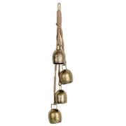 Christmas Cow Bells Metal Rustic Bells Christmas Tree Hanging T4P16744