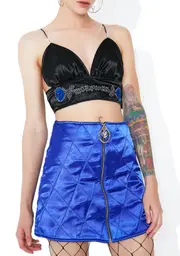 [Morph8ne] Blue Bury Skirt