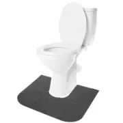 Universal Rounded Commode Potty Training Mats - Super-Absorbent Toilet Traini...