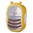 Stainless Steel Insulated Lunch Box Duals Compartment Container for Kids