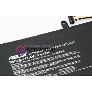 ASUS 華碩 U305CA U305L UX305CA UX305FA C31N1411 原廠電池 筆記型電腦電池
