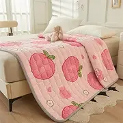 [XHCTNN] Futon Mattress, Soft Japanese Floor Mattress Quilted Bed Mattress Topper, Tatami Mat Sleeping Pad Portable Rollable for Student Dormitory Mattresses(E,200 * 220cm/79 * 87")