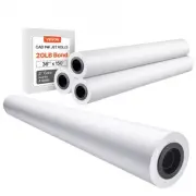 Wide Format CAD Bond Paper Plotter Rolls 914mm x 45m of