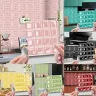 10Pcs Kitchen Stick on Tile Stickers Bathroom Mosaic Self Adhesive Wall Tiles 57
