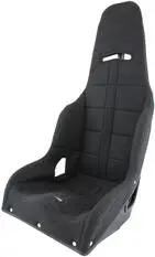 Aeroflow Pro Street 16" Race Seat Coverblack Tweed - AF93-1160BLK