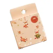45PCS/Pack Cute Fox And Maple Leaves Paper Sticker Adhesive Craft Stick Label Notebook Computer DIY Decor Kids Gift Stationery