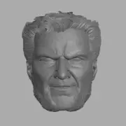 Hugh Jackman Wolverine Deadpool 3 v1 custom head for Marvel action figures