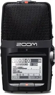 ZOOM Zoom H2n Handy Recorder Black USB Microphone MS Stereo Microphone Equi