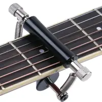 在飛比找樂天市場購物網優惠-滑動變調夾調音器夾子高級古典民謠電吉他創意個性調音夾配件通用
