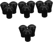 12 Pcs Drum Leg Bracket Pads Drum Pad Drum Rack Leg Music Instrument Stands Pads Cymbal Rack Bracket Protector Snare Rack Pads Legs Foot Pad Drum Rubber Feet Leg Cover Floor