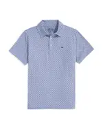 Vineyard Vines Boys' Printed Sankaty Polo - Big Kid