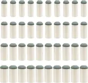40pcs Slip On Pool Cue Tips, 4 Sizes Pool Stick Repair Kit Tips No Glue or Tool Required Billiard Cue Tips Replacement 9mm, 10mm, 12mm, 13mm Billiard Stick Tips for Snooker and Pool Cues