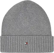 [Tommy Hilfiger] Men's Knitted Essential Flag Beanie with Cashmere Content