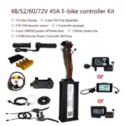 48V-72V 45A E-Bike Controller kits with UKC1/SW900 LCD Display Brake PSA