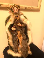 DEPT 56 NEAPOLITAN WISEMAN KING #1 NATIVITY 18 IN NEW HAS BOX 56.04298