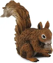 CollectA Woodlands Red Squirrel (Eating) Miniature Toy Figure - Authentic Hand Painted Model