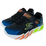 SKECHERS 童鞋 男童系列 燈鞋 FLEX-GLOW BOLT - 400138LBKBL