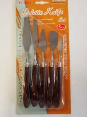 PALETTE KNIFE TOOL SET - ASSORTED SHAPES AND SIZES CRAFT PAINT SUPPLIES