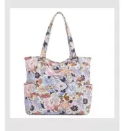 Vera Bradley Large Glenna Aloha Blooms Purse Bag Tote NWT