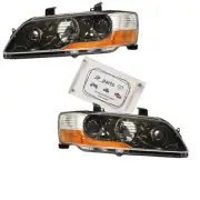 Mitsubishi Genuine LAMP UNIT Halogen HEADLIGHT Left & Right Set For EVO CT9A Ⅸ