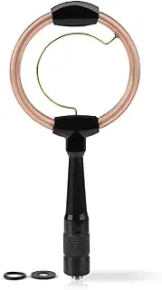 [Bingfu] Dual Band Amateur Radio Antenna VHF/UHF 136-174/400-460MHz Loop Antenna with SMA Female Connector, Lightweight and Compact for Handheld Radios and Two Way Radios