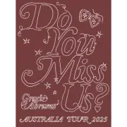 GRACIE ABRAMS - THE SECRET OF US AUSTRALIAN EXCLUSIVE TOUR POSTER