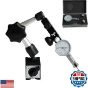HDLNKAK Professional Dial Test Indicator with Magnetic Base Stand and Storage