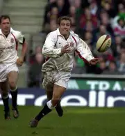 England's Jonny Wilkinson during the Six Nations Championship mat - Old Photo