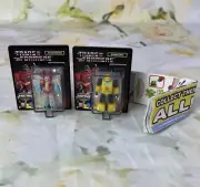 Transformers Micro Action Figures Optimus Prime Starscream Mini Toys with Stands