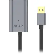 UNITEK USB3.0 Extension Lead with DC Jack 5m