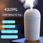 420ml Air Humidifier Professional Large Capacity Home Silent Humidifier Plant Mi