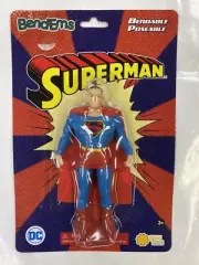 Superman Bend-ems Toy Action Figure Sunny Days DC Sealed Poseable