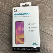 ZAGG Apple iPhone 14/13/13 Pro, Glass Shield Screen ifrogz NEW SEALED Protection