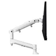 ATDEC HEAVY DUTY 618MM DYNAMIC ARM, F CLAMP, ONE-BOX KIT, WHITE - AWMS-DB-F-W-K