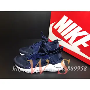 【WS】NIKE AIR HUARACHE RUN ULTRA (GS) 藍 大童 慢跑鞋 武士鞋 847569-416