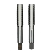 NPT Taper & Plug Tap Set Tungsten Steel Thread Cutter 1/8" - 1/4"