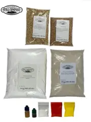 Hickory King White Corn, Barley & Wheat Fermentation Kit for Moonshine Whiskey