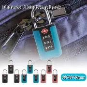 3Pcs TSA Approved Luggage Locks 3 Digit Travel Combination Locks Portable GU
