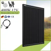 12V 400W Solar Panel Kit Mono Home Boat Caravan Camping Power Battery Charging