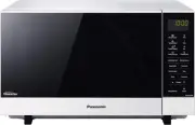 Panasonic 27L 1000W Flatbed Inverter Microwave Oven, White (NN-SF564WQPQ)