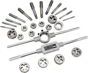 Tap Die Set, Smooth Heavy Thread 27Pcs M5‑M16 Tap Die Set Professional Essential with Complete Accessories for Repairing