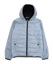 Herno Kids Zip-Up Hooded Puffer Jacket 14Y,10Y Blue